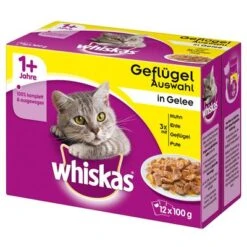 Megapack Whiskas 1+ Años 48 X 85 G En Bolsitas -KONG Ventas 10954 pla whi gefluegelingelee 7