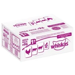Whiskas 1+ Años 96 X 85 En Bolsitas 21 Whiskas 1+ Años 96 X 85 En Bolsitas -KONG Ventas 121398 pla whiskas klassischeauswahl 96x100g megapack 5