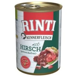 Rinti Kennerfleisch 6 X 400 G 23 Rinti Kennerfleisch 6 X 400 G -KONG Ventas 173102 pla bilder rinti kennerfleisch hirsch 400g hs 01 4