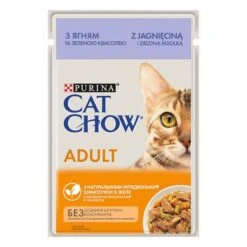 Cat Chow 26 X 85 G Comida Húmeda Para Gatos -KONG Ventas 186574 pla nestle catchow adult lamb 85g hs 01 3