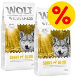 Pack Ahorro: 2 X 12 Kg Wolf Of Wilderness