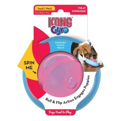 KONG Gyro Juguete Interactivo Para Cachorros 2 KONG Gyro Juguete Interactivo Para Cachorros