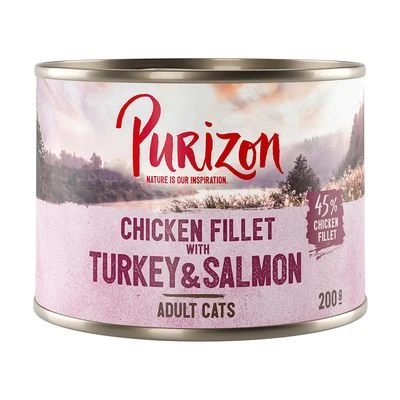 Purizon Adult 6 X 200 G Comida Húmeda Para Gatos, Sin Cereales 6 Purizon Adult 6 X 200 G Comida Húmeda Para Gatos, Sin Cereales - Imagen 4