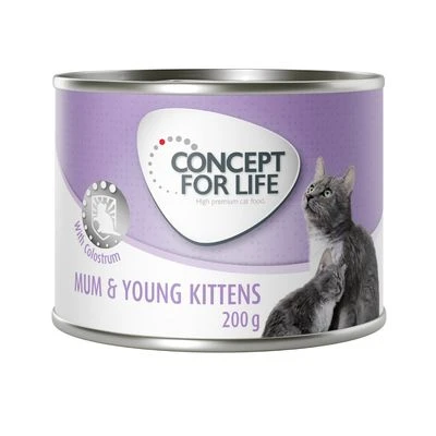 Concept For Life Mum & Young Kittens Mousse 3 Concept For Life Mum & Young Kittens Mousse
