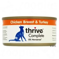 Thrive Complete Comida Húmeda Para Gatos 24 X 75 G -KONG Ventas 251392 thrivechickenturkey 1
