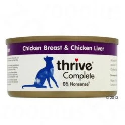 Thrive Complete Comida Húmeda Para Gatos 24 X 75 G -KONG Ventas 251392 thrivecickenliver 6