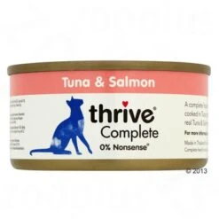 Thrive Complete Comida Húmeda Para Gatos 24 X 75 G -KONG Ventas 251392 thrivetunasalmon 1