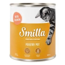 Smilla Tierna Ave 24 X 800 G - Pack Ahorro -KONG Ventas 269014 pla smilla poultry pot salmon 800g 0