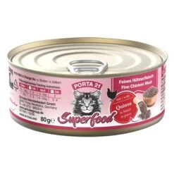Porta 21 Superfood Comida Húmeda Para Gatos 6 X 80 G -KONG Ventas 308297 pla porta21 superfood huhnquinoa 80g hs 01 5
