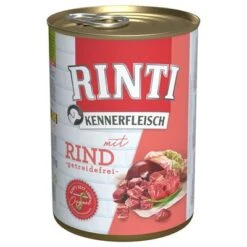 Rinti Kennerfleisch 6 X 400 G 24 Rinti Kennerfleisch 6 X 400 G -KONG Ventas 3132 pla bilder rinti kennerfleisch rind 400g hs 01 4