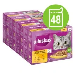 Megapack Whiskas 1+ Años 48 X 85 G En Bolsitas -KONG Ventas 355699 mars megapack whiskas 1 adult frischebeutel 48x 2