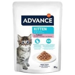 Advance Kitten Con Pavo Comida Húmeda Para Gatos -KONG Ventas 374596 affinity advance kitten truthahn hs 05 9