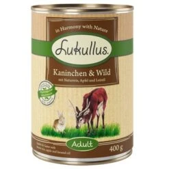 Oferta De Prueba Lukullus 6 X 400 G -KONG Ventas 400g kaninchen wild 1000x1000bbb 4