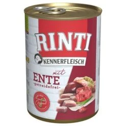 Rinti Kennerfleisch 6 X 400 G 29 Rinti Kennerfleisch 6 X 400 G -KONG Ventas 59045 pla bilder rinti kennerfleisch ente 400g hs 01 3