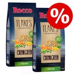 Rocco Mezcla De Copos -KONG Ventas 78598 sonderpreis rocco flakes mix hunde trocken 2x10kg 1