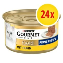 KONG Ventas 28 Gourmet Gold Mousse 24 X 85 G