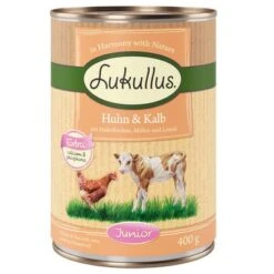 Pack Ahorro Lukullus Junior 24 X 400 G -KONG Ventas lk 400g junior kalbhuhn 1000x1000 0