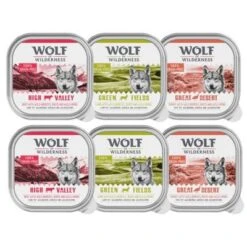 Wolf Of Wilderness 6 X 300 G 16 Wolf Of Wilderness 6 X 300 G -KONG Ventas new mixpack schale 4
