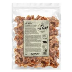 Phil & Sons Músculos De Orejas De Cerdo Para Perros -KONG Ventas phil sons pig auricles 1kg 1000x1000 2