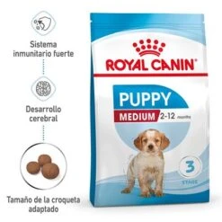Royal Canin Medium Puppy -KONG Ventas rc spt dry mediumpuppy mv 1 es es 1