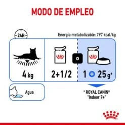 Royal Canin Indoor Sterilised 7+ En Salsa -KONG Ventas rc spt wet ind7stergravy cv 6 es es 5