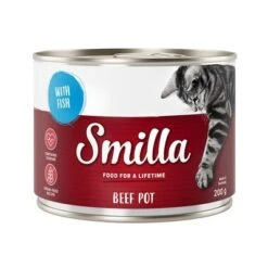 Smilla Tierno Vacuno 24 X 200 G - Pack Ahorro -KONG Ventas smilla beefpot fish 200g 1000x1000 2