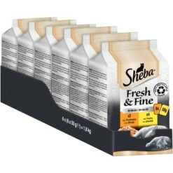 Sheba Fresh & Fine 72 X 50 G - Pack % -KONG Ventas truthahn gelee 2 4