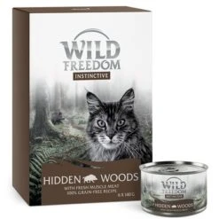 Wild Freedom Instinctive 6 X 140 G En Latas 40 Wild Freedom Instinctive 6 X 140 G En Latas -KONG Ventas wildfreedom instinctive hiddenwoods boxcan 140g 1000x1000 4
