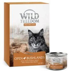 Wild Freedom Instinctive 6 X 140 G En Latas 38 Wild Freedom Instinctive 6 X 140 G En Latas -KONG Ventas wildfreedom instinctive openbushlands boxcan 140g 1000x1000 1