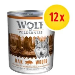 Pack Ahorro: Wolf Of Wilderness 12 X 800 G
