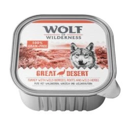 Pack Ahorro: Wolf Of Wilderness Adult 12 X 300 G -KONG Ventas wow greatdesert 300gtray side 1000px 2