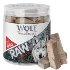 Pack Ahorro 4 X Wolf Of Wilderness RAW Snacks Liofilizados Premium -KONG Ventas wow raw snacks beef 1000x1000 9