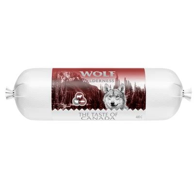 Wolf Of Wilderness The Taste Of 6 X 400 G Salchichas Para Perros 4 Wolf Of Wilderness The Taste Of 6 X 400 G Salchichas Para Perros - Imagen 2