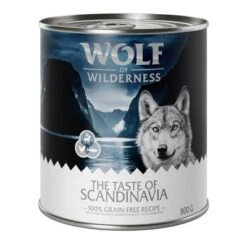 Megapack Ahorro Wolf Of Wilderness The Taste Of 24 X 800 G -KONG Ventas wow tasteof scandinavia 800g 1000x1000 3